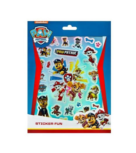 Stickerset Paw Patrol mit 8 Bögen