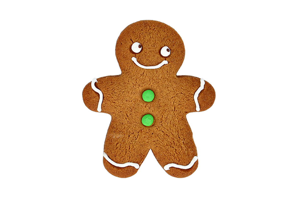 Edelstahl Ausstechform Gingerman mit Prägung