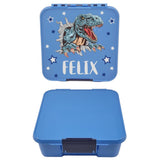 Znünibox Little Lunch Box Bento Five mit 5 Unterteilungen Blaubeere