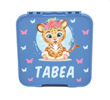 Znünibox Little Lunch Box Bento Five mit 5 Unterteilungen Blaubeere