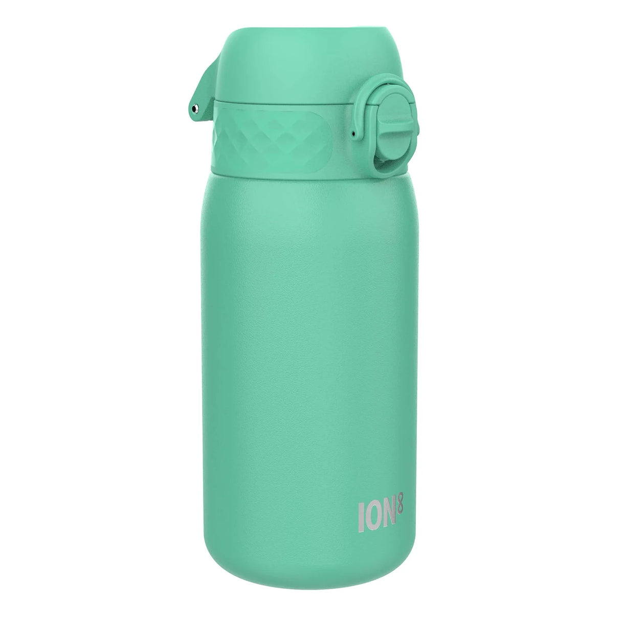 Kinder Edelstahl Trinkflasche Ion8 400ml Teal