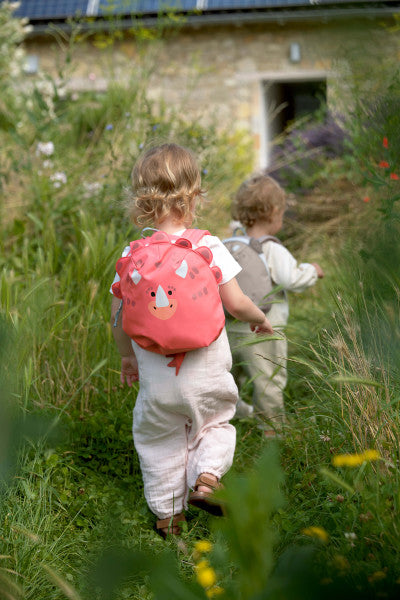 Kinderrucksack Lässig Dino Rosa