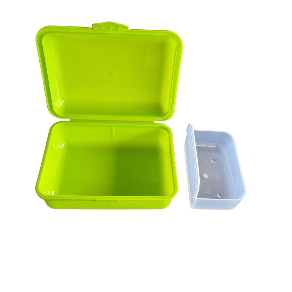 SET Znünibox mit Trennschale und Nalgene Grip'n'Gulp Grün