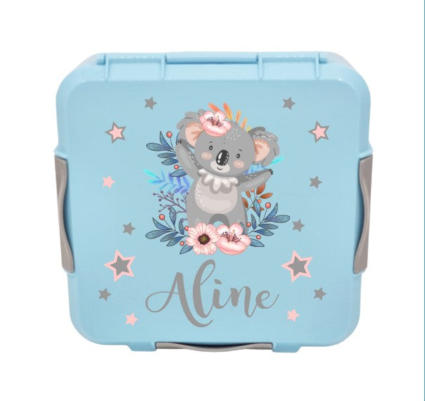 Znünibox Little Lunch Box Bento Three+ Himmelblau