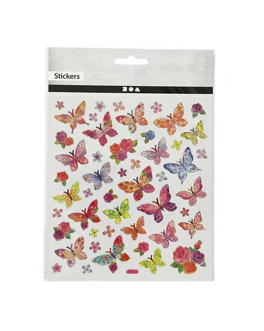 Stickerset Schmetterling