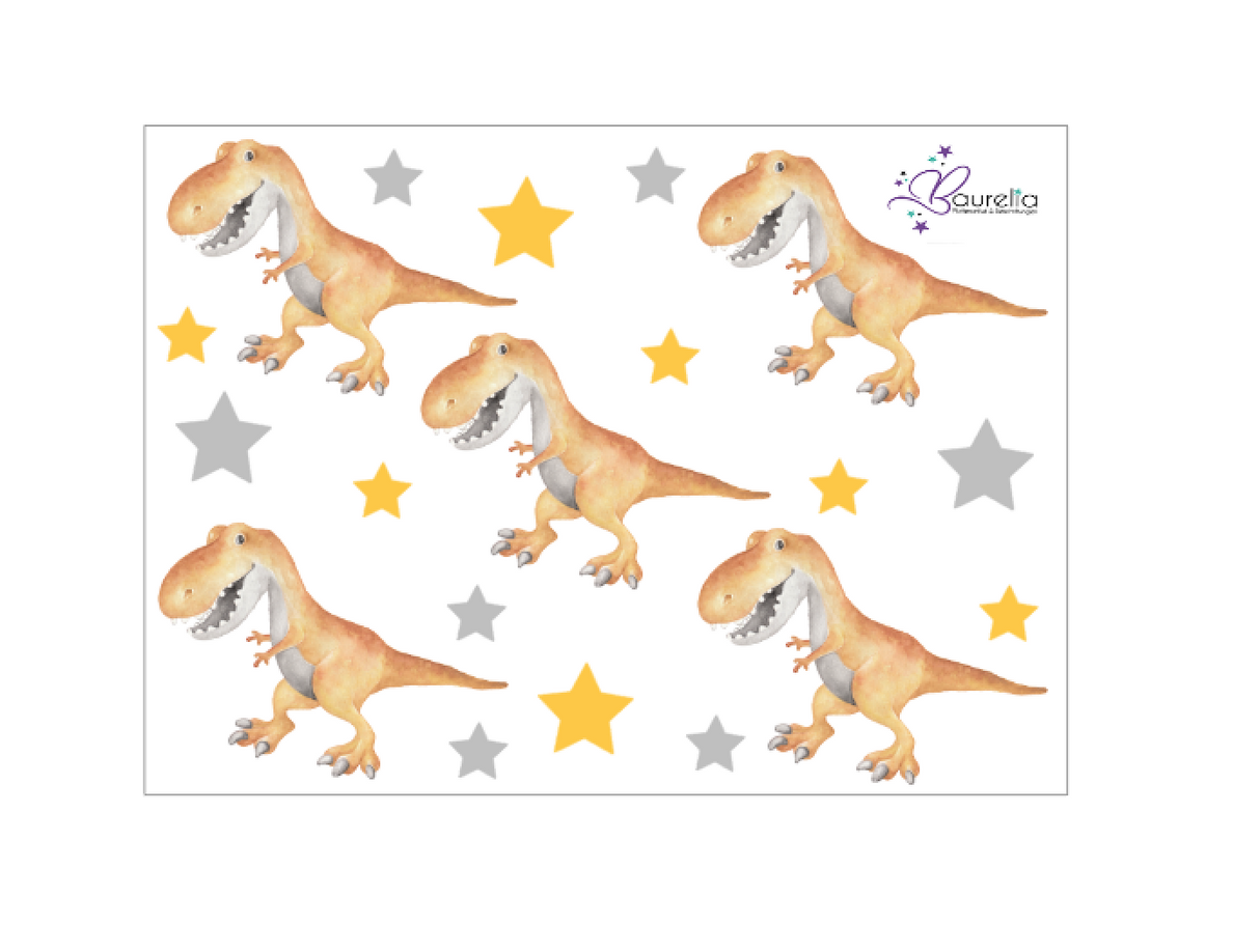 Stickerbogen Dino 10